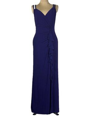 1990s Retro Formal Evening Gown